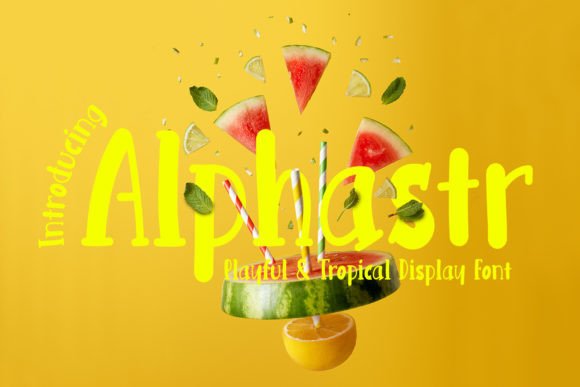 Alphastr Font for Creative Projects