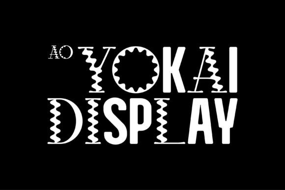 Ao Yokai: The Two-in-One Display Typeface for Bold Branding