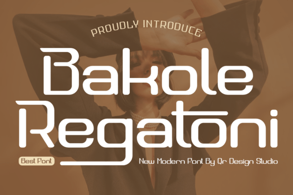 Bakole Regatoni Font for Creative Makers