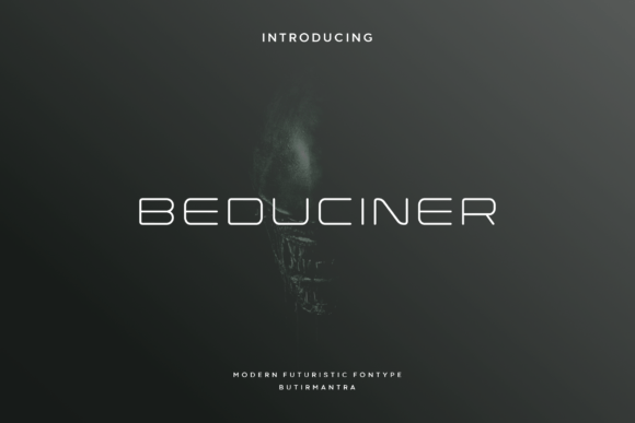 Beduciner Font: The Modern Typeface for Makers