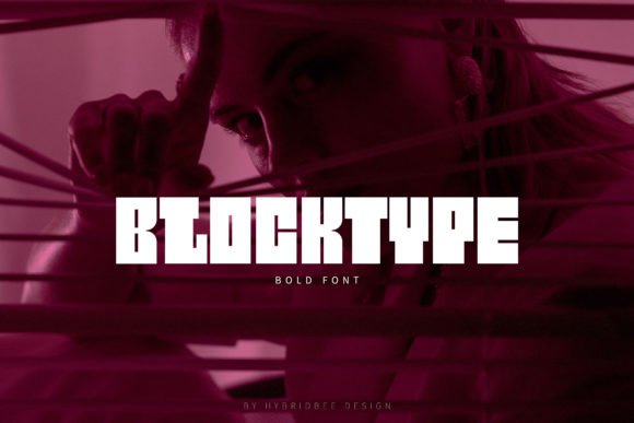 Blocktype: The Bold Display Font for High-Impact Campaigns