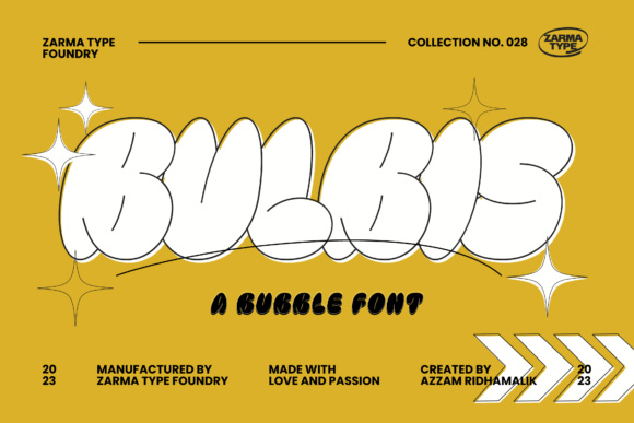 Bulbis Font: Bold and Eye-Catching