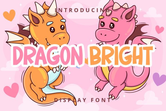 Dragon Bright: A Whimsical Display Font for Campaigns