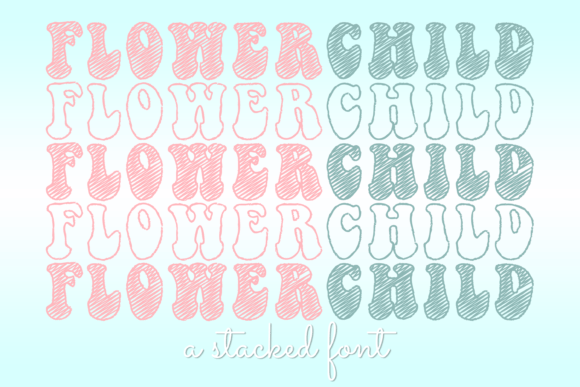 Flower Child: A Cool Display Font for Creative Branding