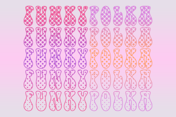 Funky Polka Font Review
