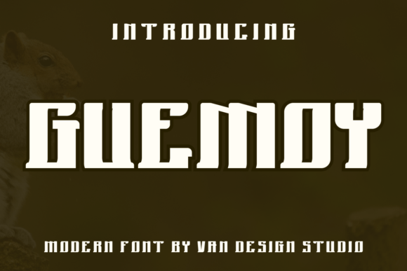 Guemoy Font for Bold Branding