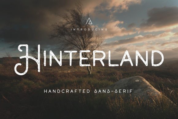 Hinterland Font for Creative Makers