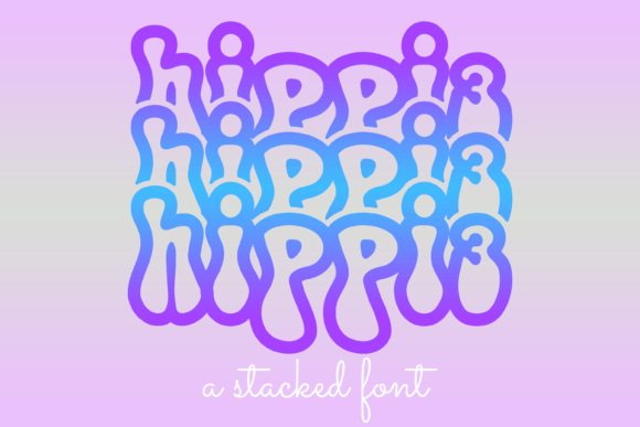 Hippi3 Display Font for Bold Web Headers
