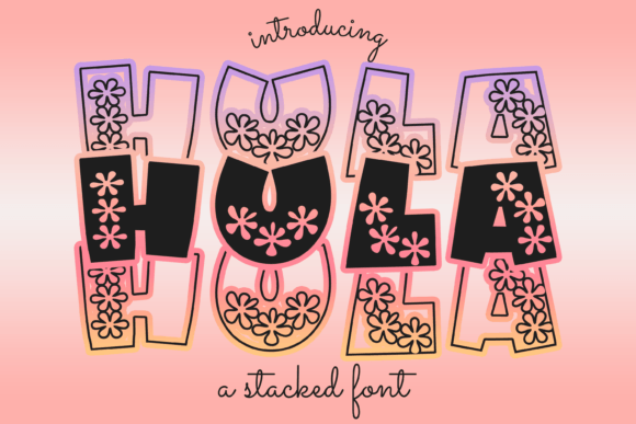 Hula Font: A Stylish Display Choice