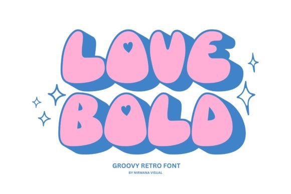 Love Bold: A Retro Display Font for Memorable Branding