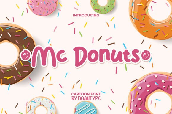 Mc Donuts Font Review: A Playful Display for Modern Design