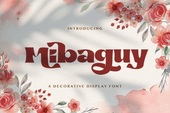 Mibaguy Font for Creative Projects