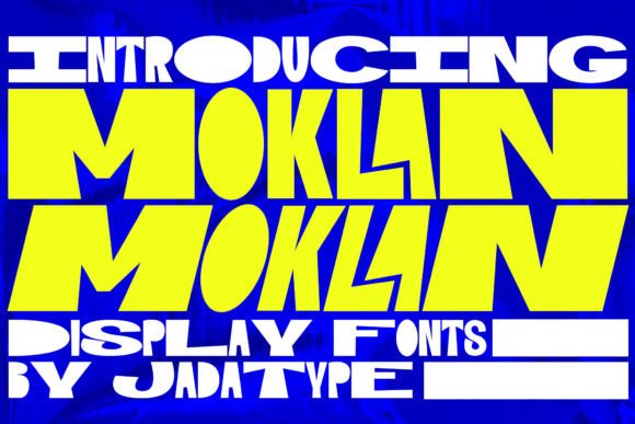 Moklan: A Bold Font for Digital Campaigns