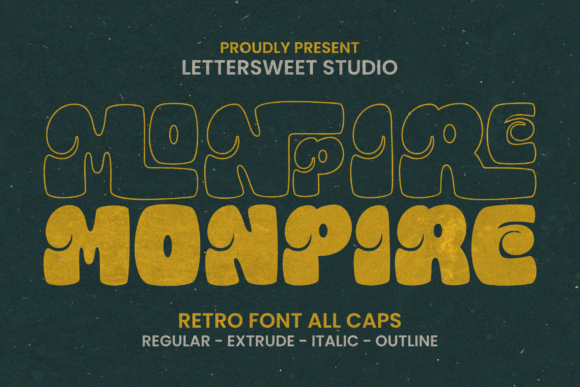 Monpire Font for Bold Web Design