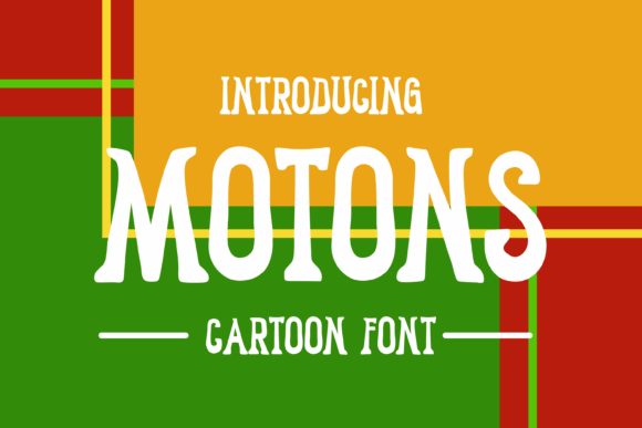 Motons: A Classic Display Font for Business