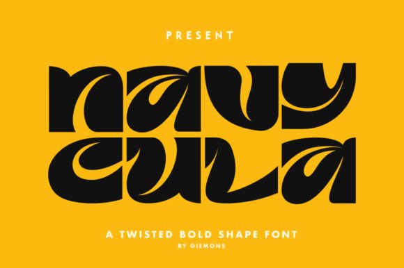 Navycula: A Bold Display Font for Makers