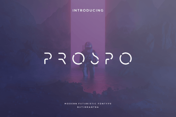 Prospo: A Modern Display Font for Digital Branding
