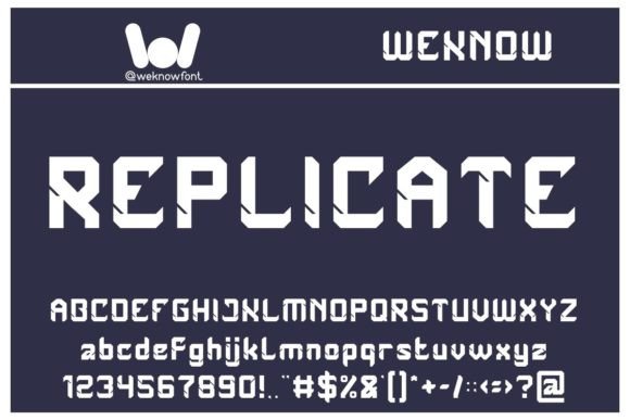 Replicate Font Review: A Techno Display for Modern Brands