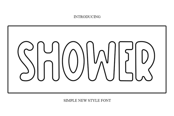 Shower Font Review: A Modern Display for Bold Designs
