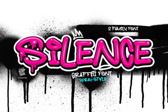 Silence Font for Creative Projects