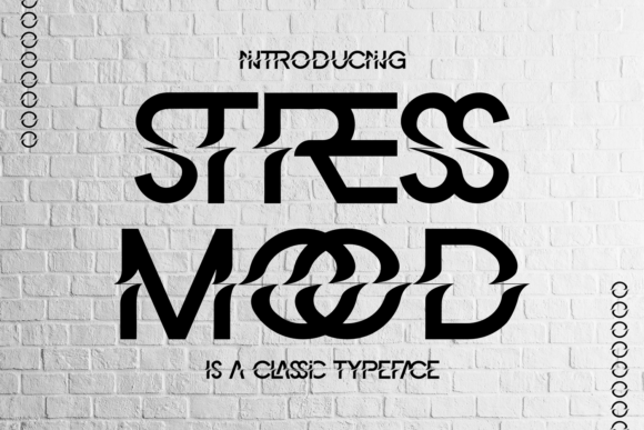 Stress Mood: A Dynamic Display Font for Modern Web Design