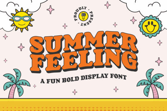 Summer Feeling: A Bold Display Font for Editorial Impact